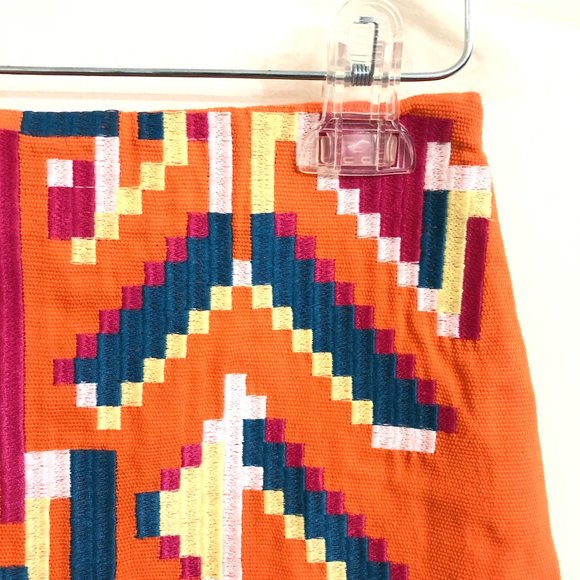 Signature8 | Tribal Embroidered Mini Skirt - Picture 3 of 9